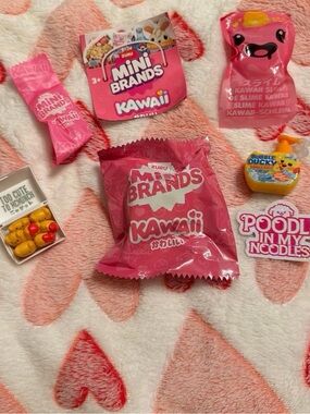 Mini Brands Kawaii Kids Surprise Toy - Pink